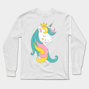 Magical Unicorn Dreams - Enchanting Unicorn Long Sleeve T-Shirt